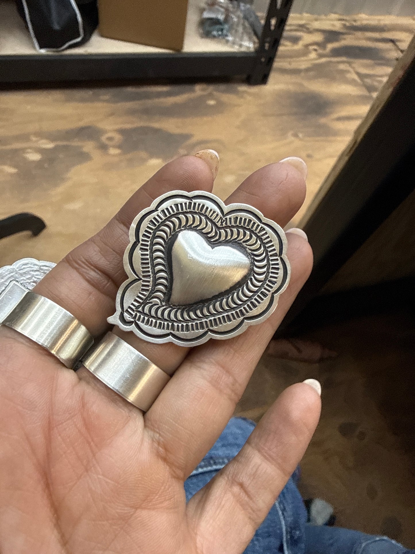Twoboymom l tahe heart ring