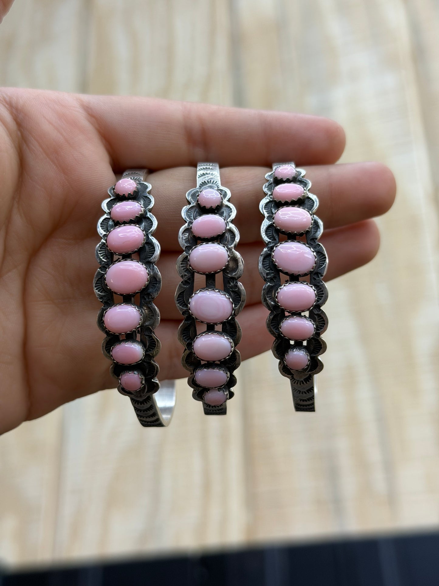 4. Pink Conch Cuff