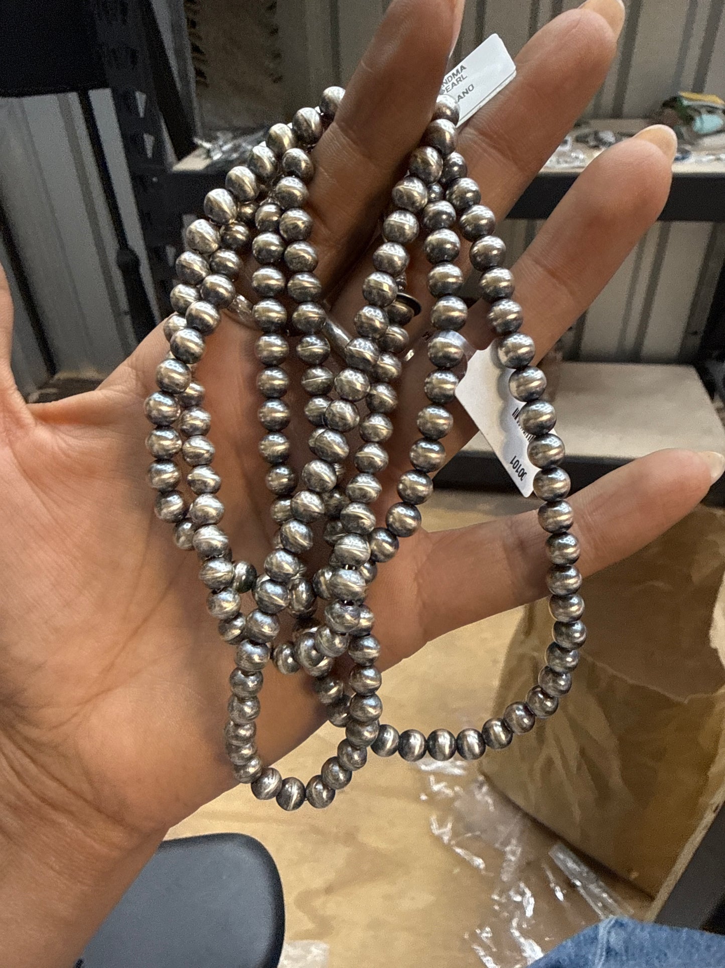 LV oxo Machine made and D Mariano pearls