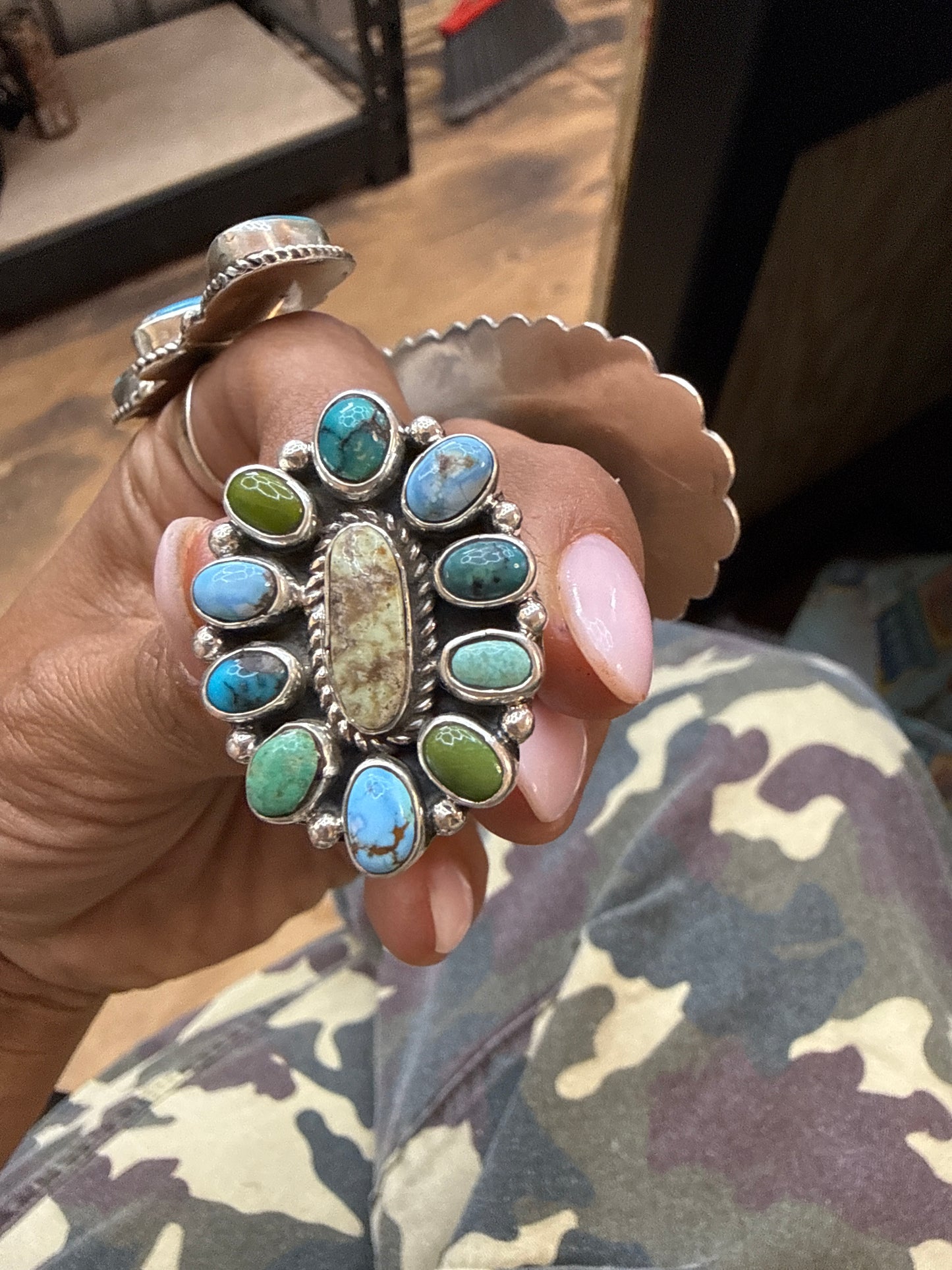 Kelli V&C Hale Dry Creek Cluster Ring