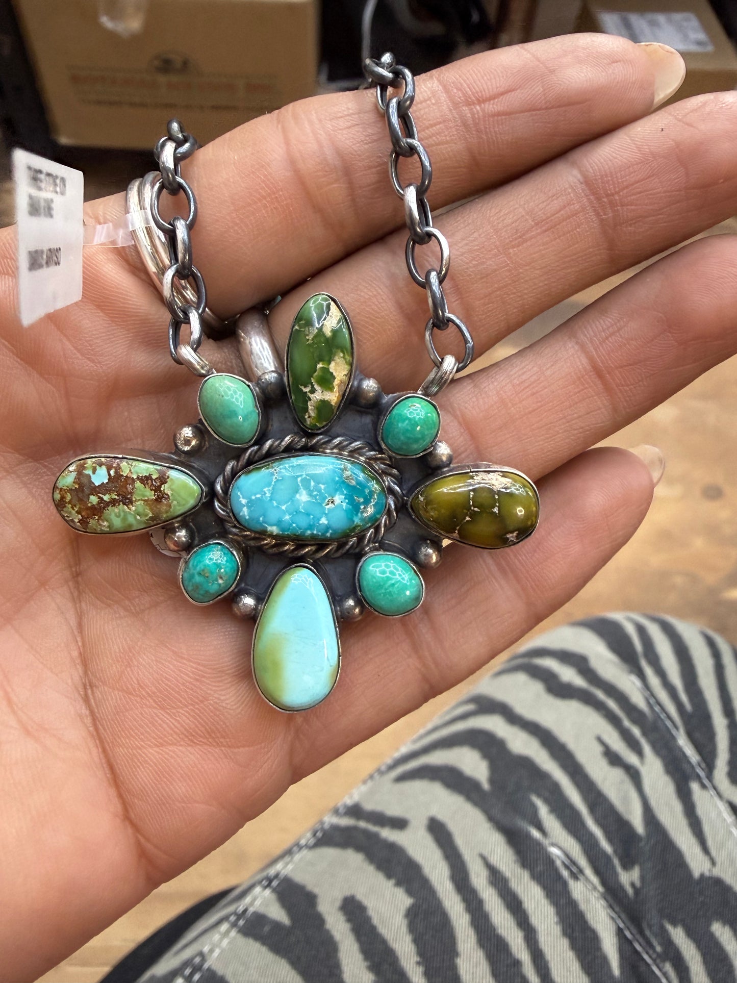 Kaitlin W Dawes Cluster necklace