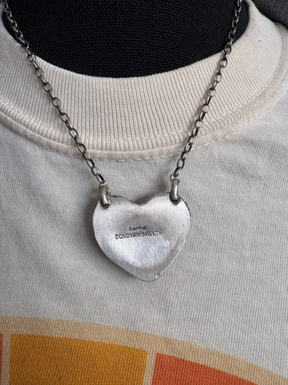 57. Donovan Skeets #8 Mine Heart Necklace