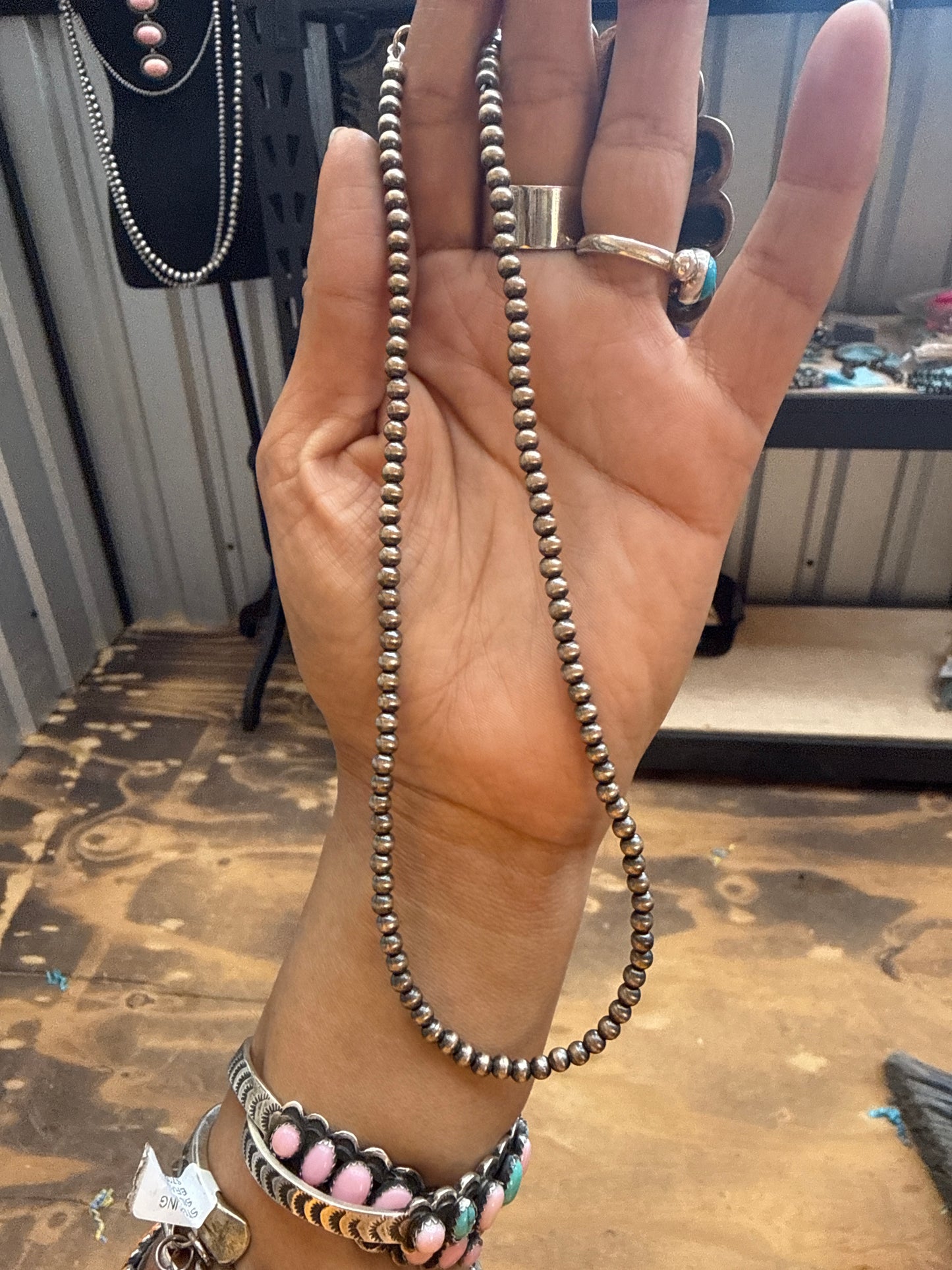 Danyelle 4 mm machine made pearls