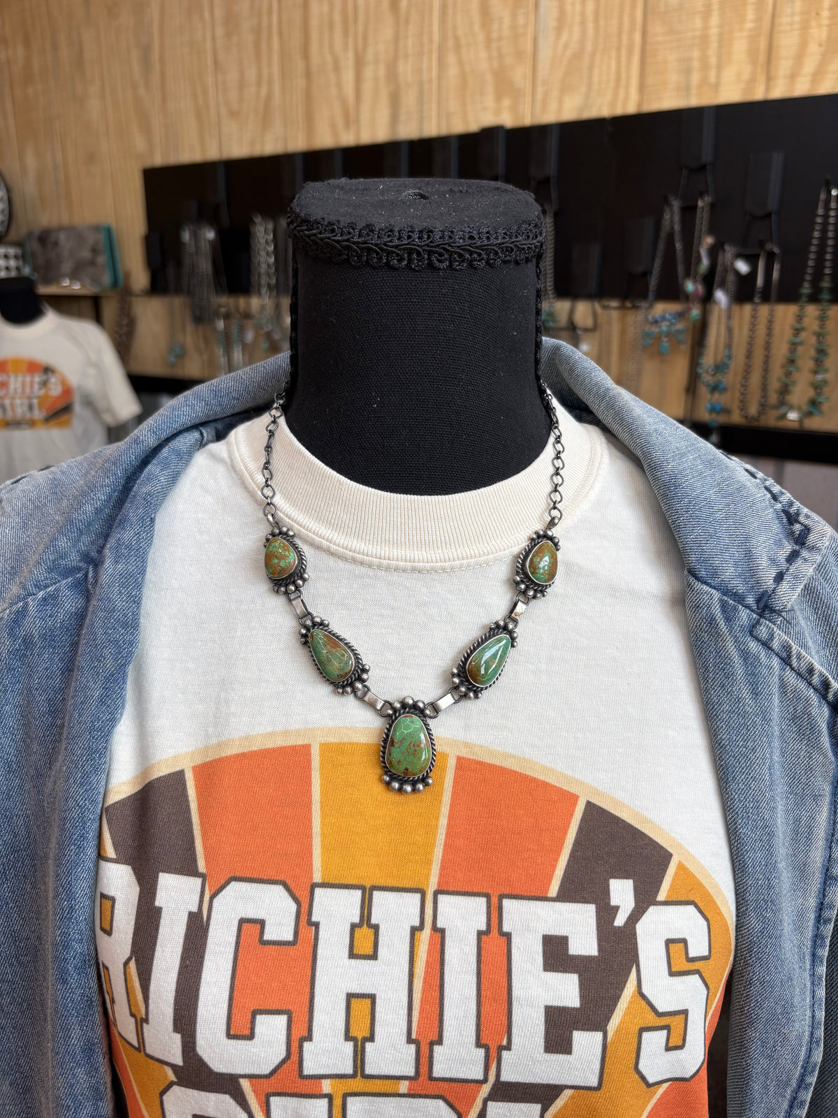 2. M Spencer Turquoise Necklace