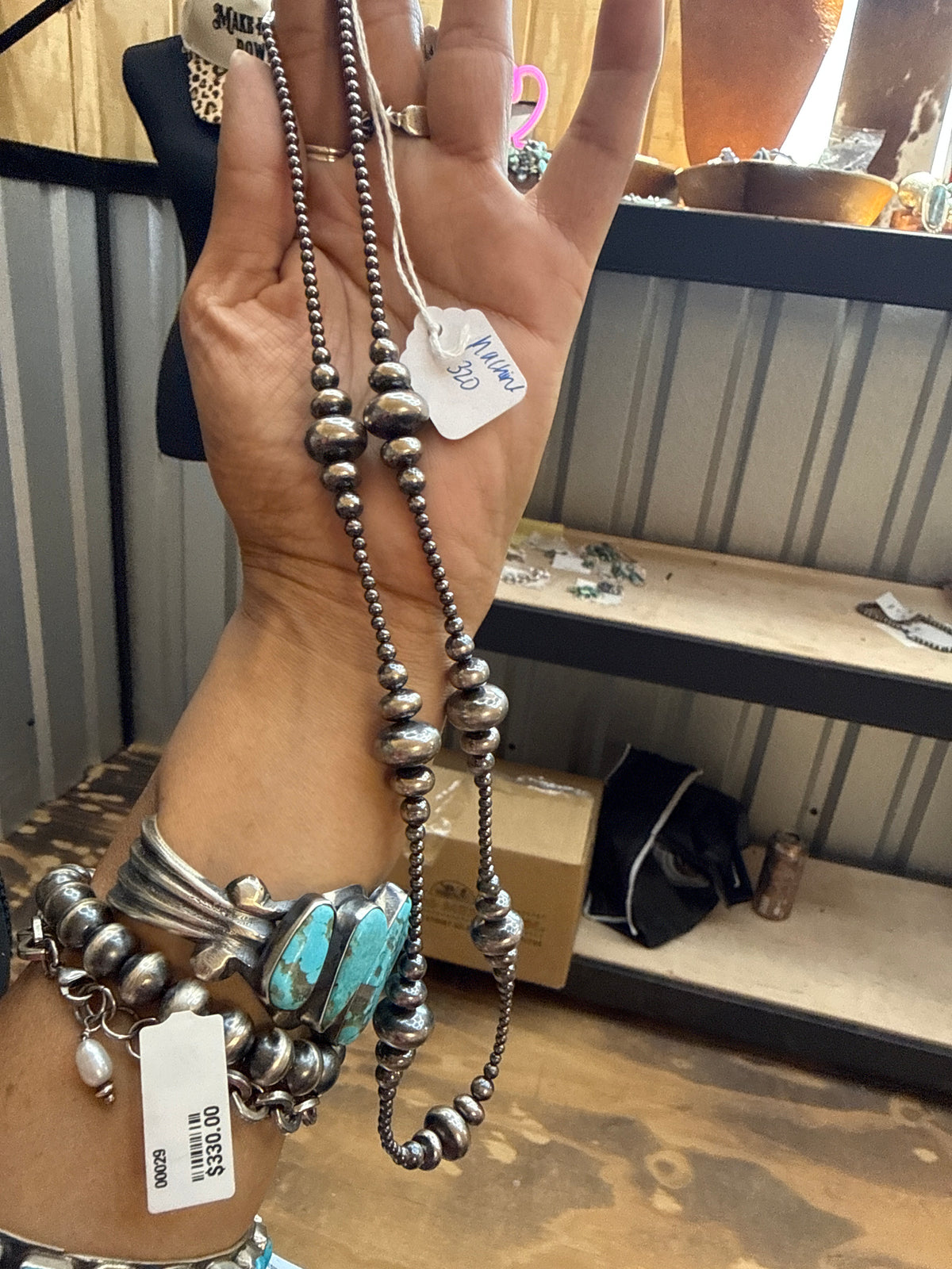 Barb Machine made Pearls