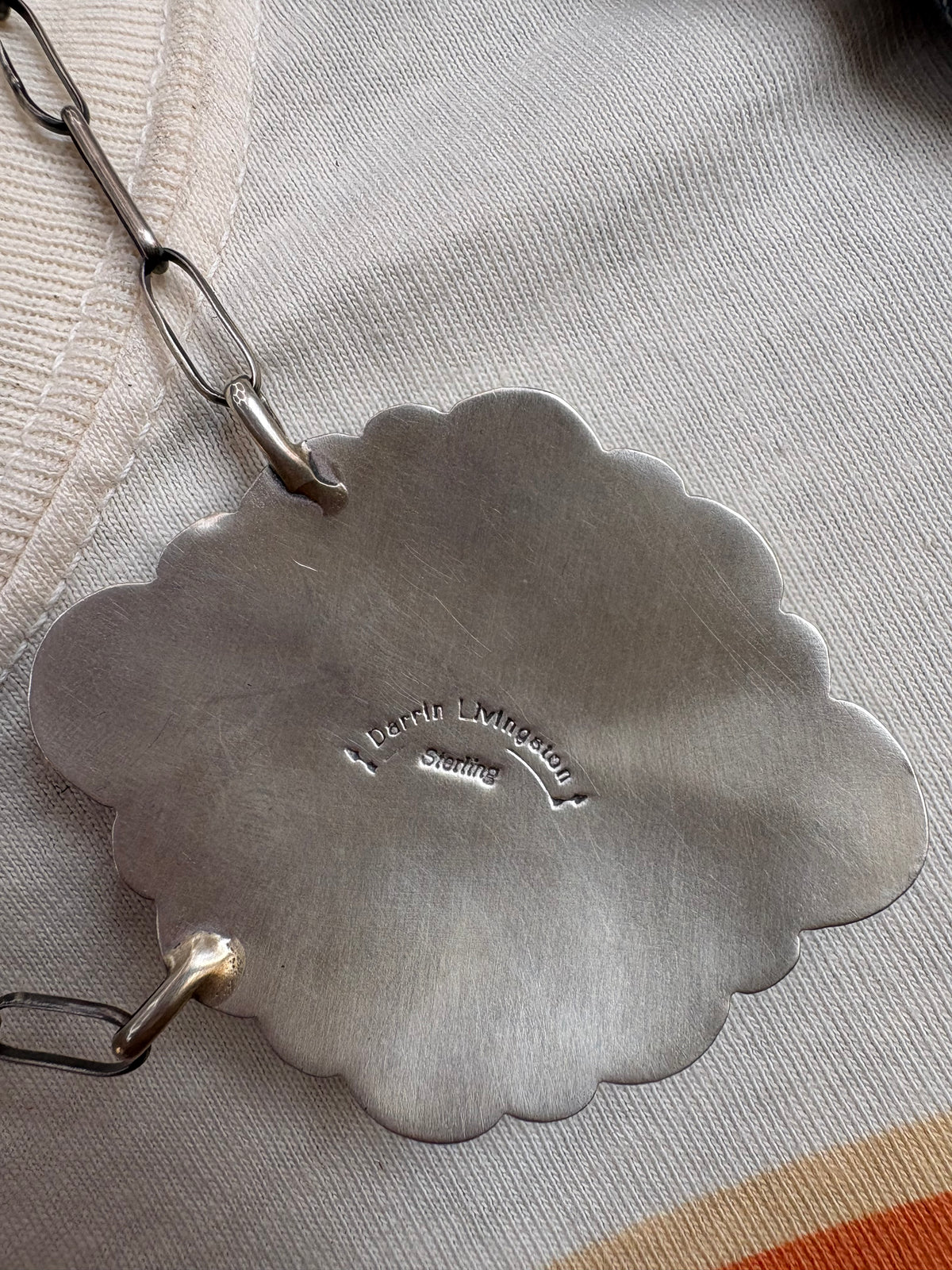 37. Darrin Livingston Sonoran Gold Cluster Necklace