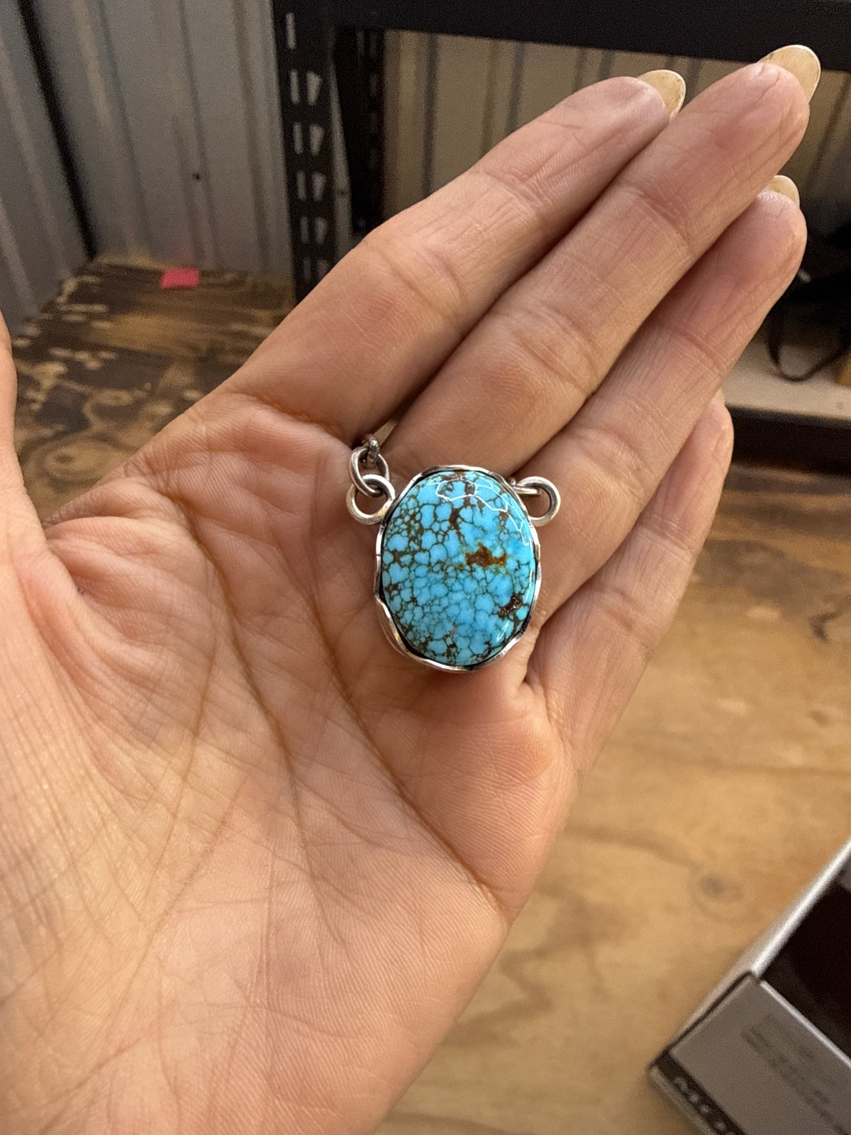 Lori g p Livingston egg necklace