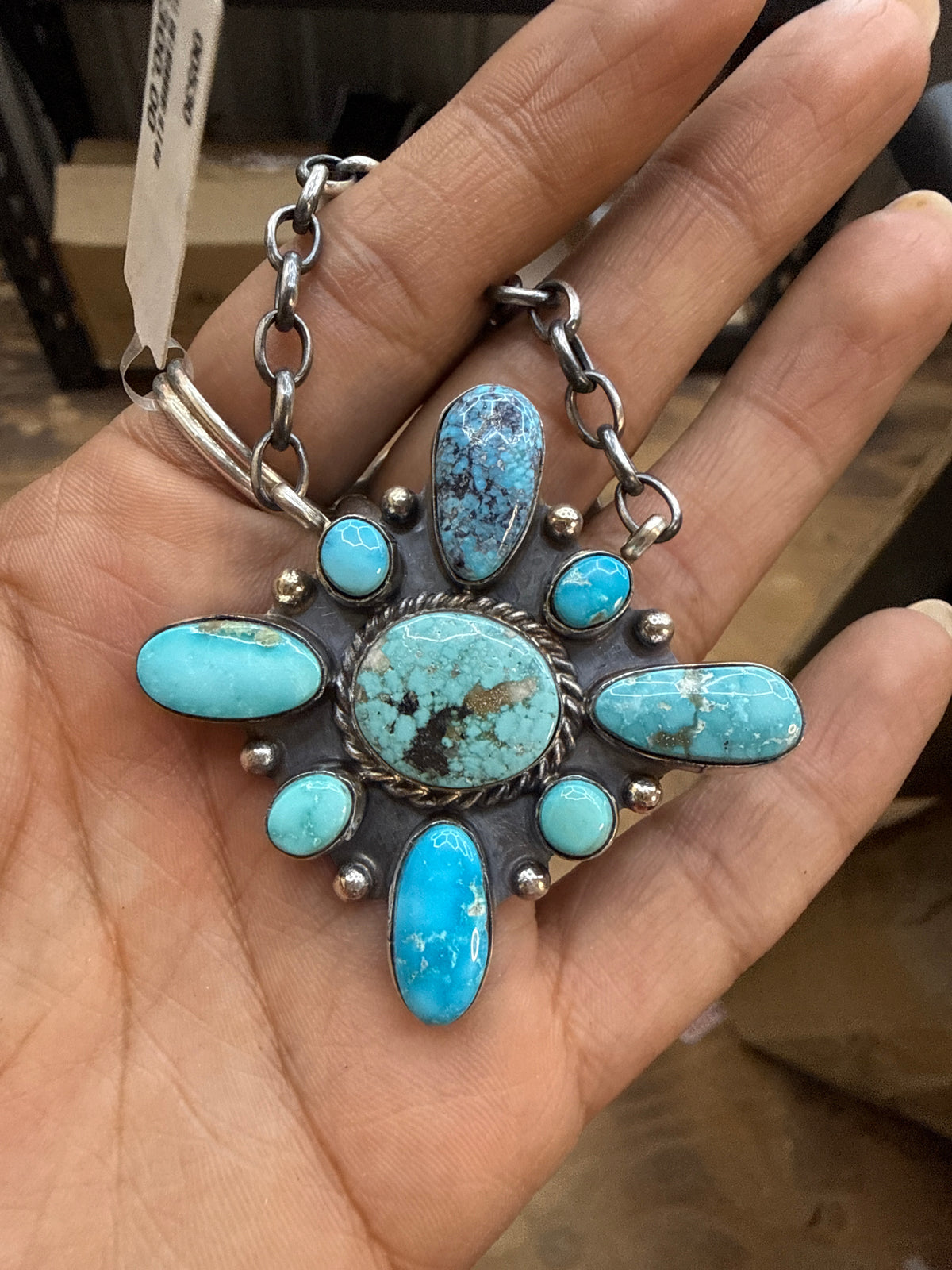 Micha W Dawes Cluster Necklace