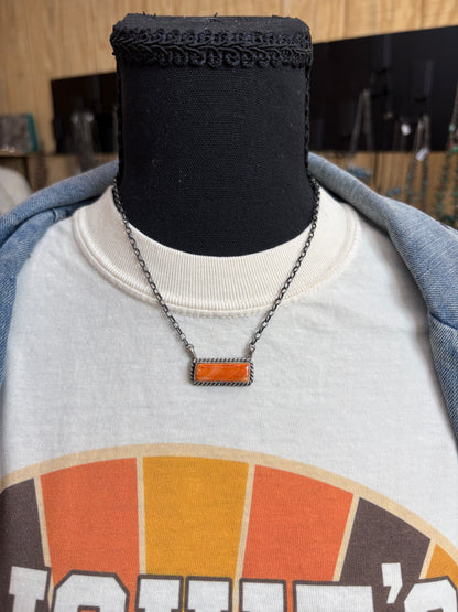 13. Chassity Belone Orange Spiny Bar