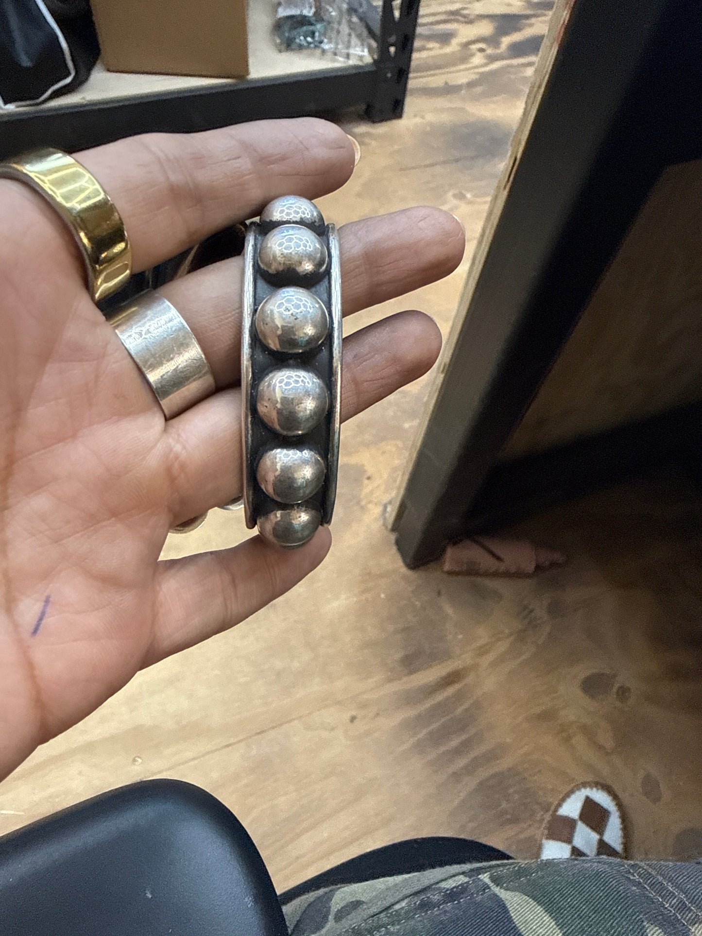 Sarah Mx Silver Cuff