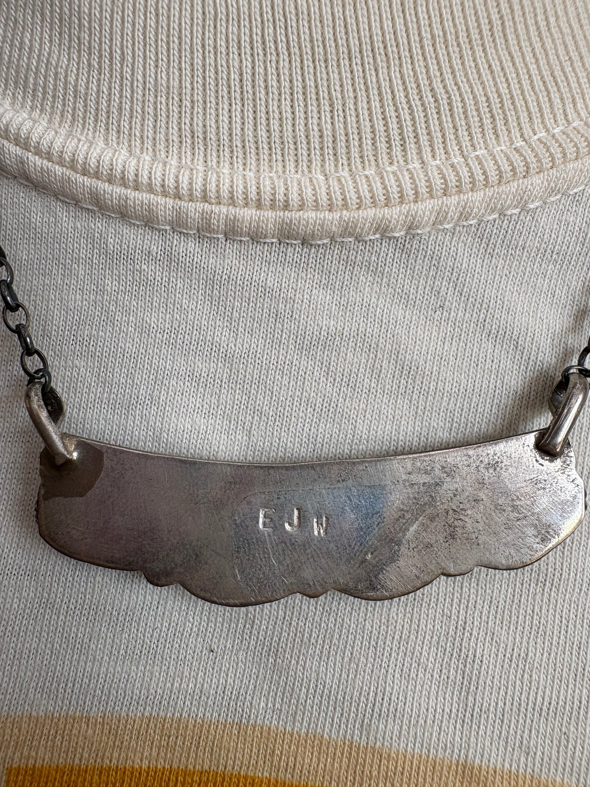 31. Eunis Tso 4 Stone Bar Necklace