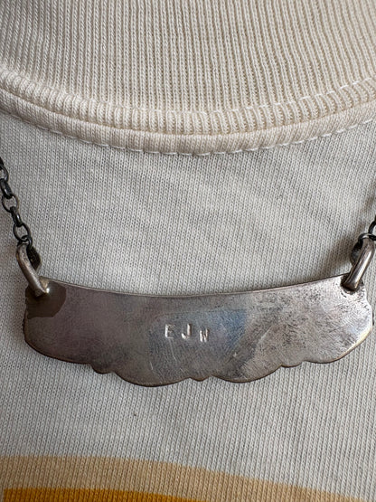 31. Eunis Tso 4 Stone Bar Necklace