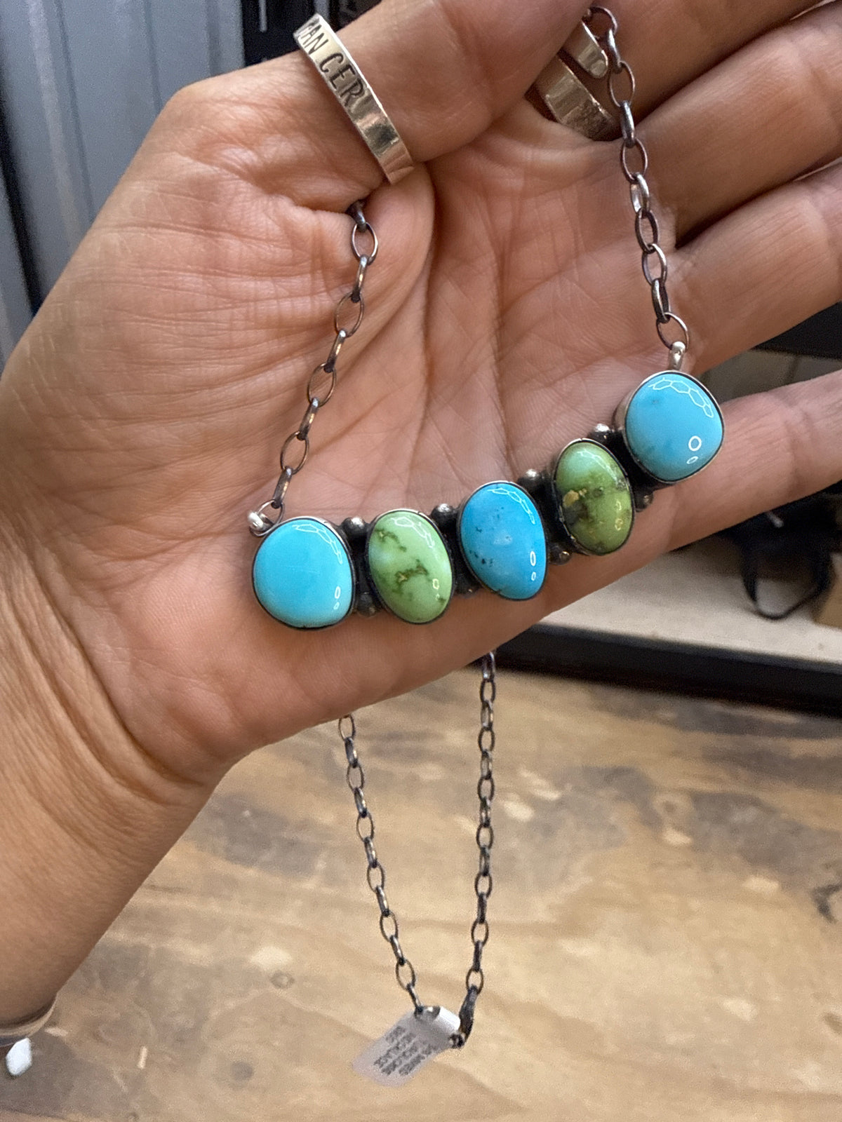 Lynn A berggeman bar necklace
