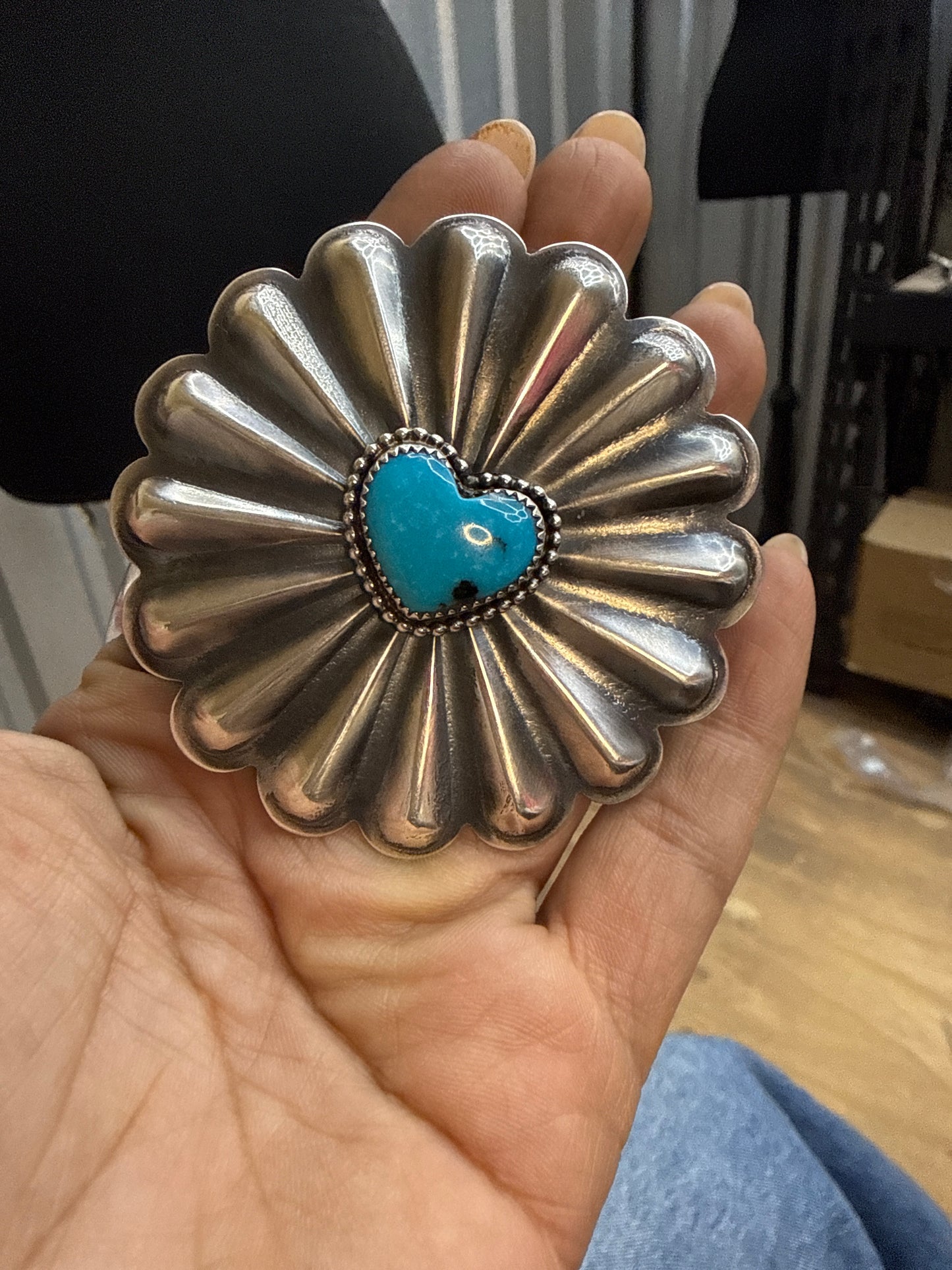 tiff t Etsitty concho ring