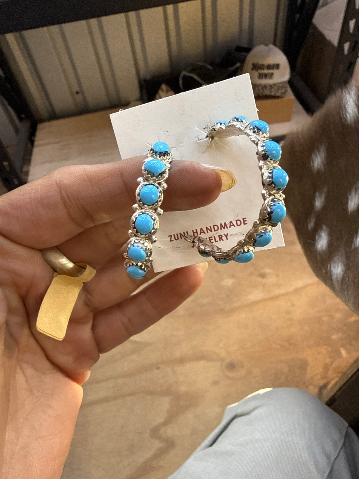 Stacey CA medium hoops