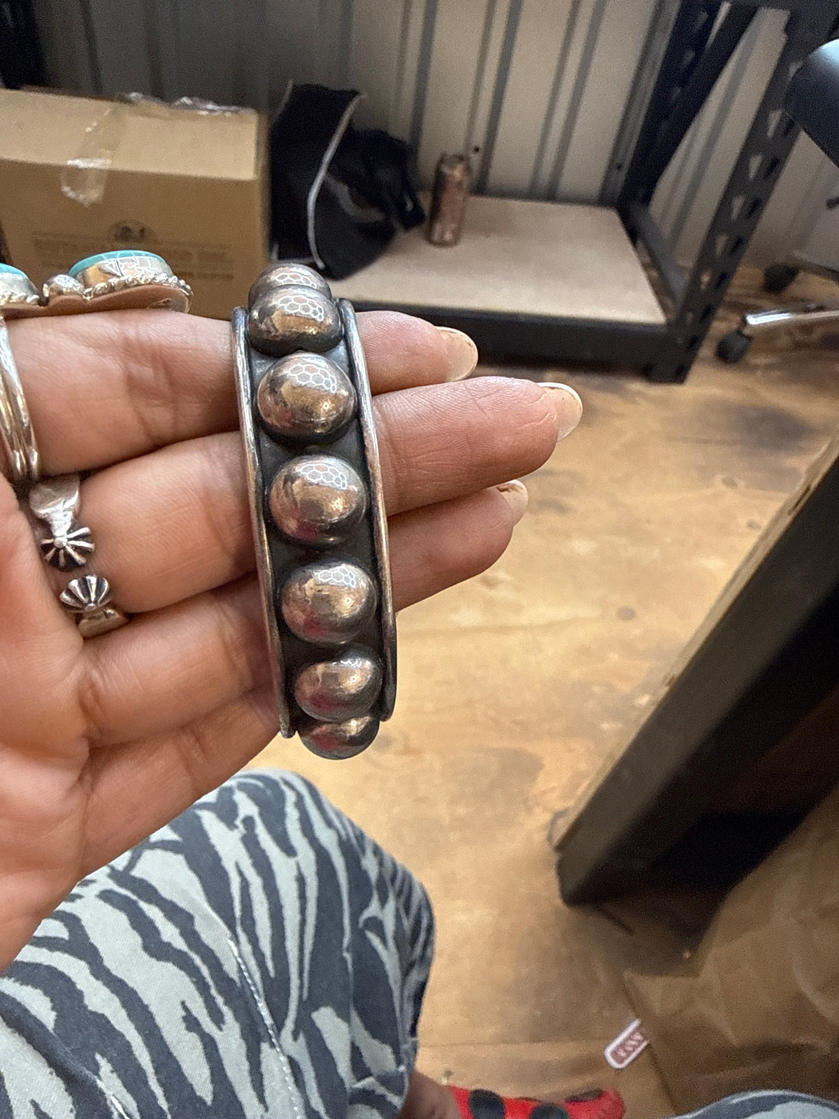 Karen MX silver cuff