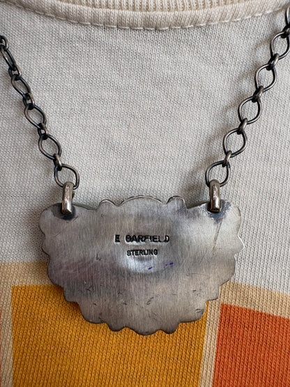 34. Effie Garfield Half Cluster Necklace