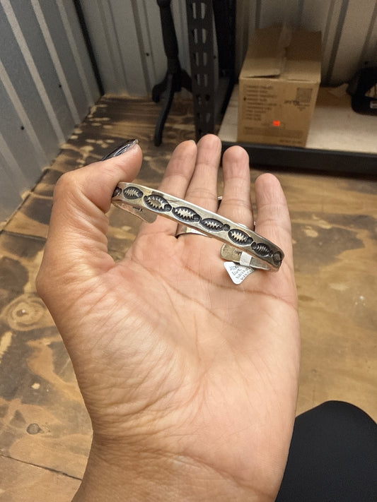 LV oxo j bahe silver cuff