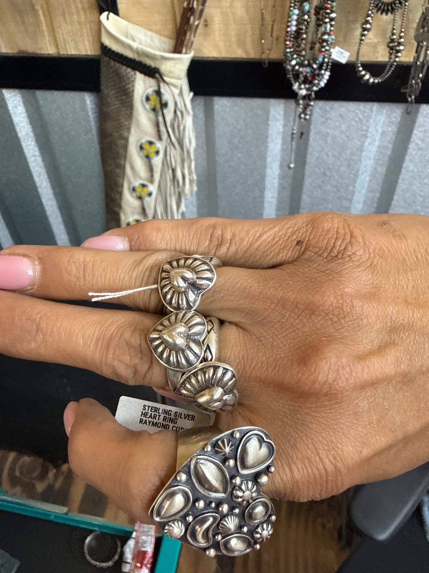 Holly K Anderson bubble heart ring