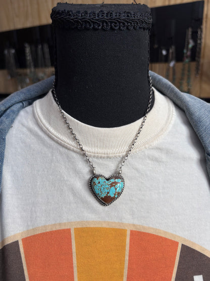 57. Donovan Skeets #8 Mine Heart Necklace