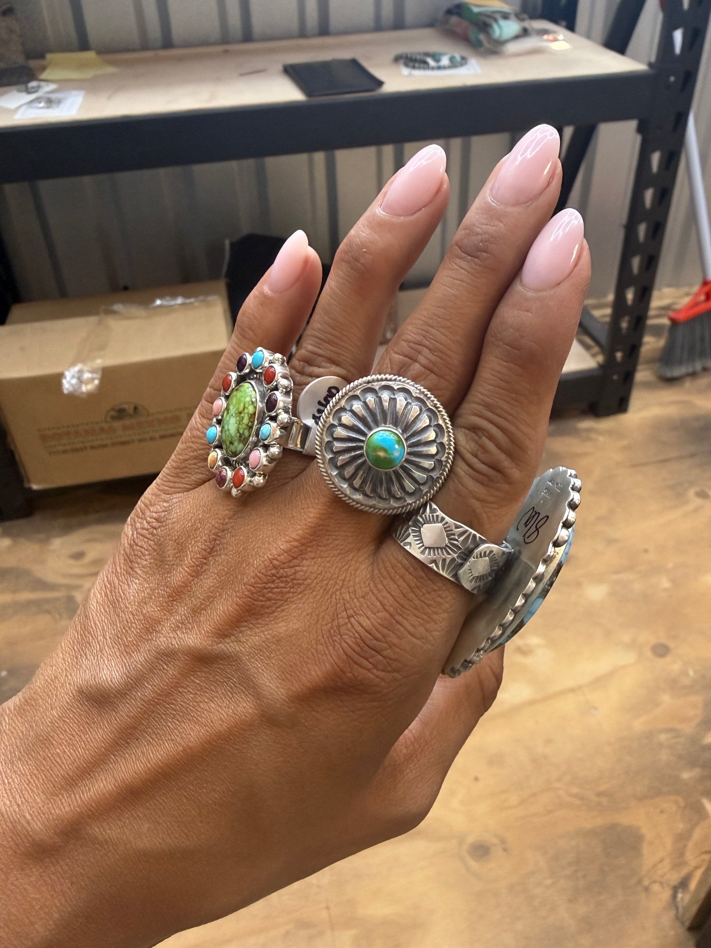 Leon Martinez conch Sonoran ring