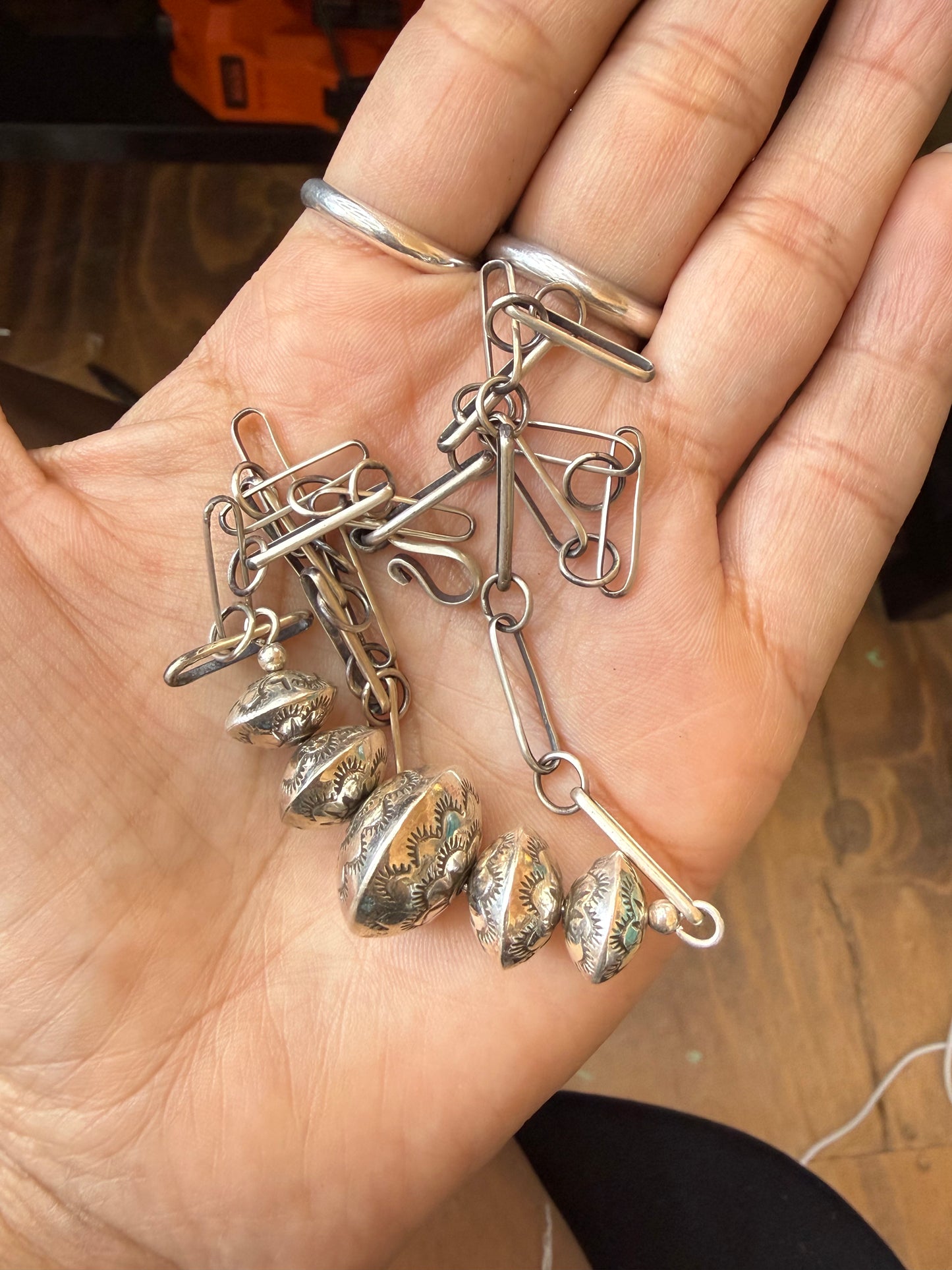 Lane Tsosie handmade necklace